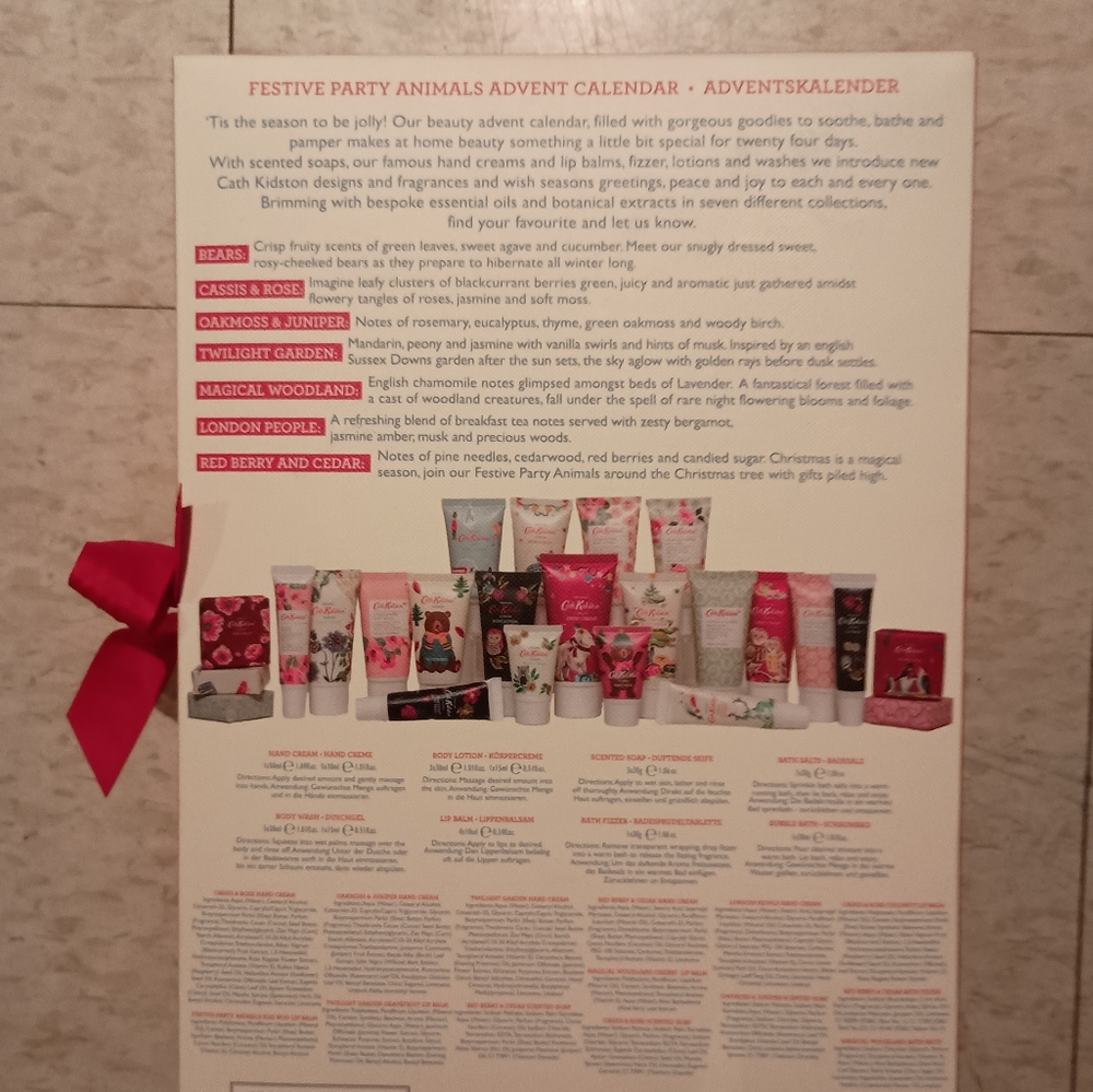 NEW Cath Kidston Festive Tree Advent Calendar - Picture 5 of 8